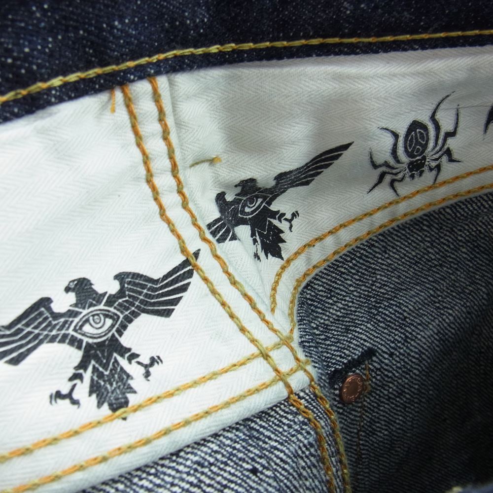 STUDIO D’ARTISAN ステュディオダルチザン SKR-001 シン・仮面ライダー ジーンズ デニム パンツ インディゴブルー系 31【美品】【中古】
