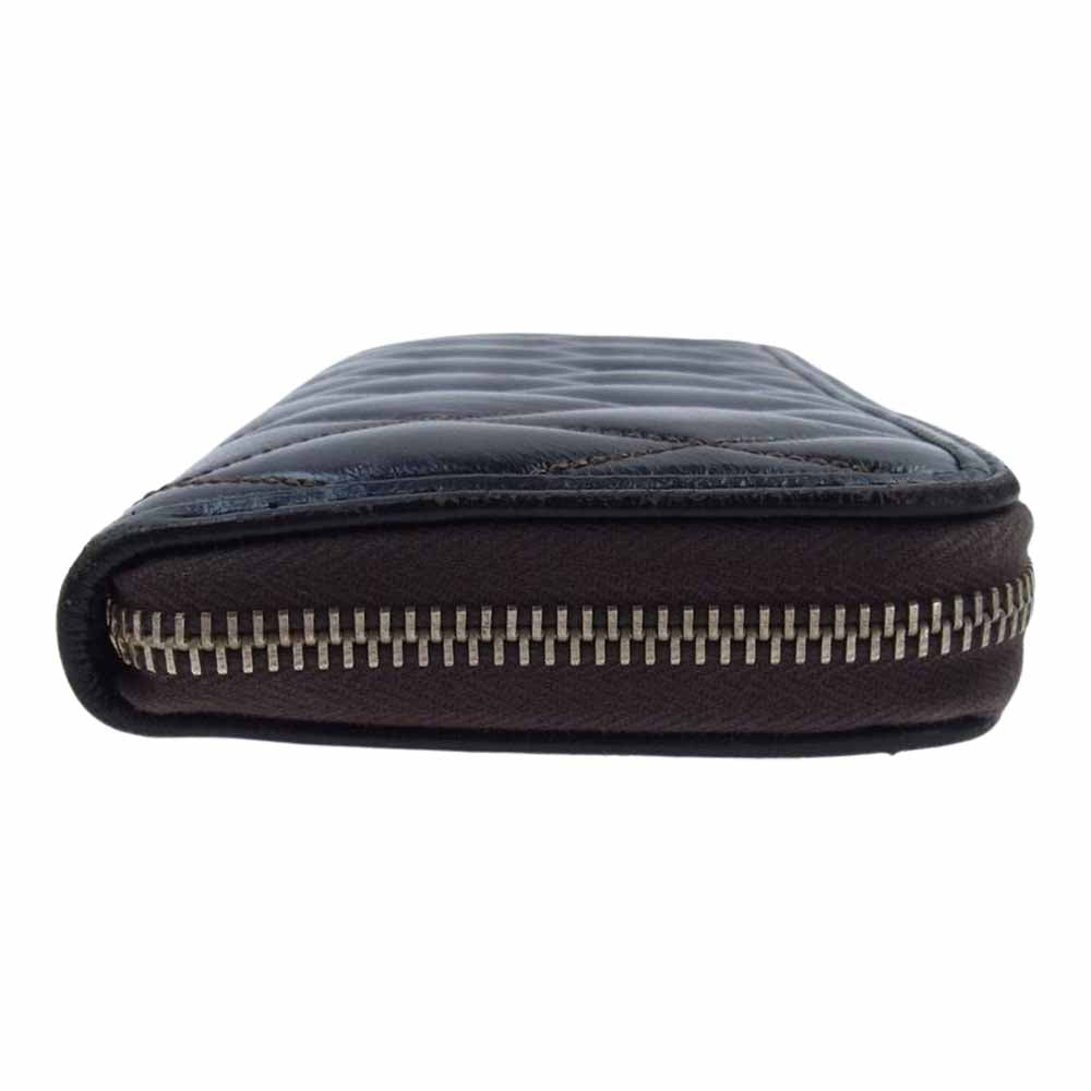 TOY'S McCOY トイズマッコイ TMA1715 LEATHER QUILTED LONG WALLET レザー キルティング ロング ウォレット長財布 ブラック系 ブラウン系【中古】