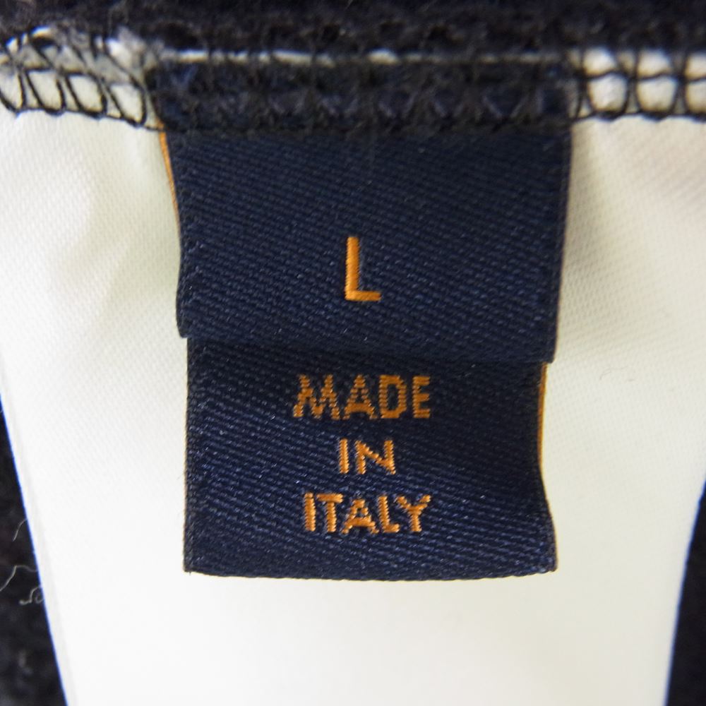 LOUIS VUITTON ルイ・ヴィトン 21AW RM201Q NPH HIY52W インサイドアウト クルーネック スウェットトレーナー ブラック ブラック系 L【中古】