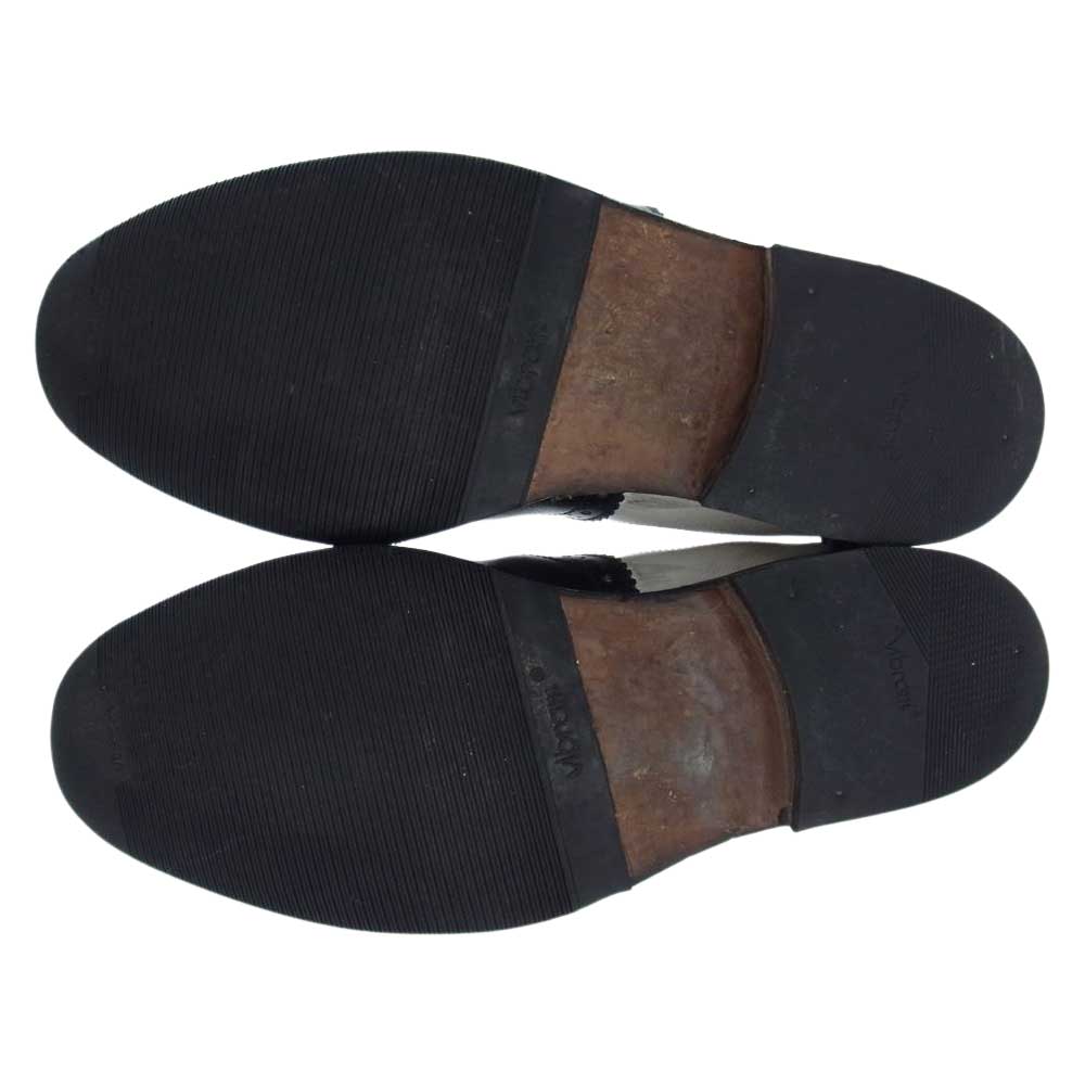 Tricker's トリッカーズ M7139 Baffle ウイングチップ サイドゴア ブーツ ブラック系 ホワイト系 UK8.5【中古】