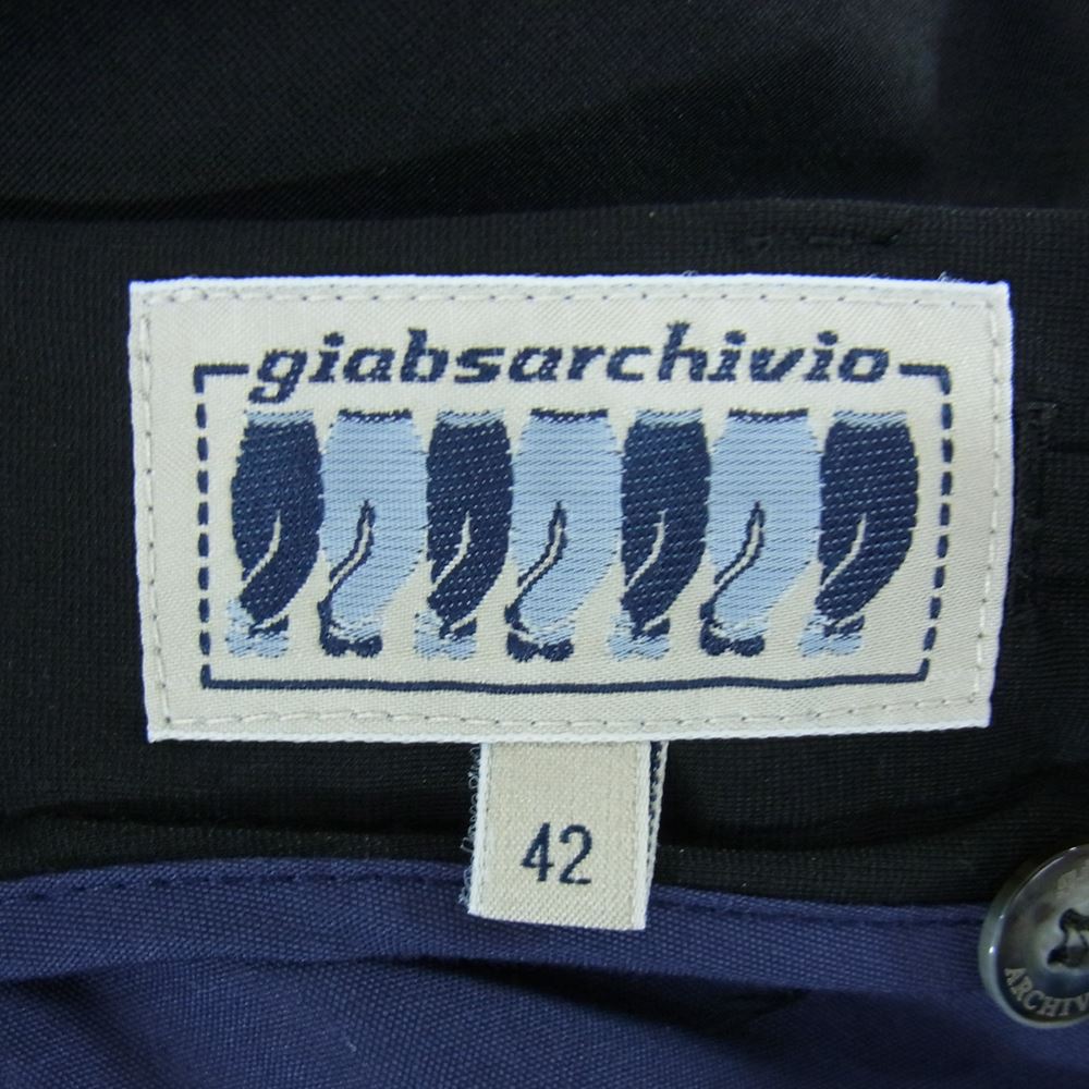 ジャブスアルキヴィオ MASACCIO マサッチョ リラックス パンツ ブラック系 42【中古】