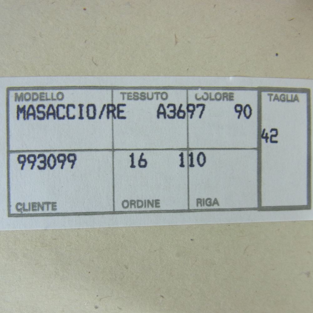 ジャブスアルキヴィオ MASACCIO マサッチョ リラックス パンツ ブラック系 42【中古】