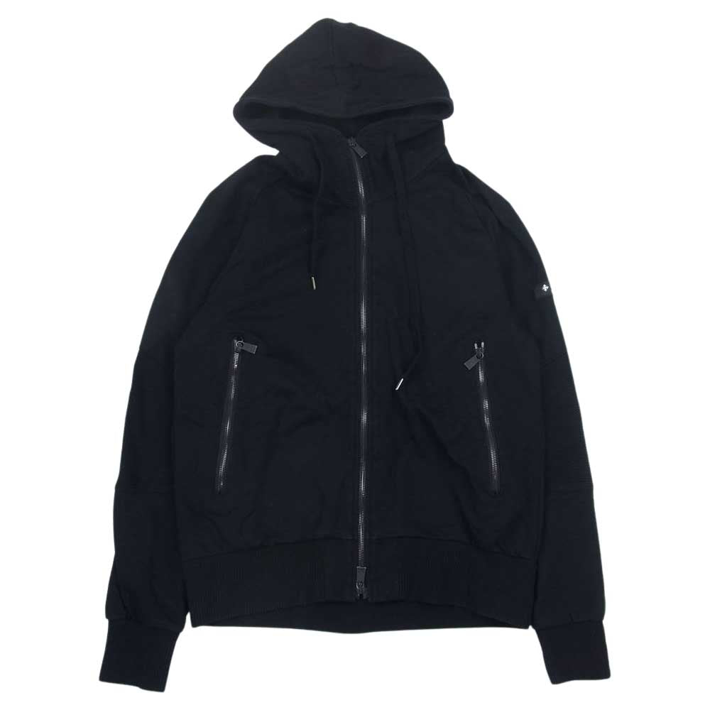 TATRAS タトラス MTA17S8034 国内正規品 TENNO SWEAT PARKA ジップアップ スウェット パーカー ブラック系 03【中古】