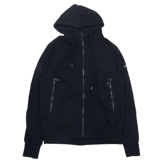 TATRAS タトラス MTA17S8034 国内正規品 TENNO SWEAT PARKA ジップアップ スウェット パーカー ブラック系 03【中古】