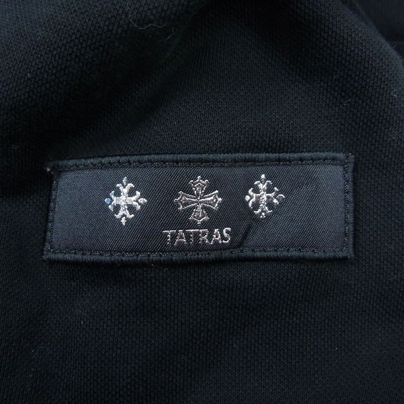 TATRAS タトラス MTA17S8034 国内正規品 TENNO SWEAT PARKA ジップアップ スウェット パーカー ブラック系 03【中古】