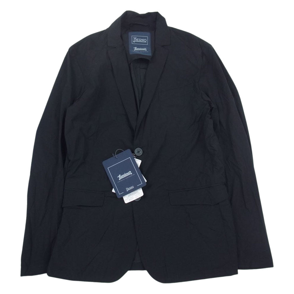 Herno ヘルノ 23SS GA00021UL-12803 Laminar ラミナー ストレッチ撥水ナイロン ジャケット ブラック系 46【新古品】【未使用】【中古】