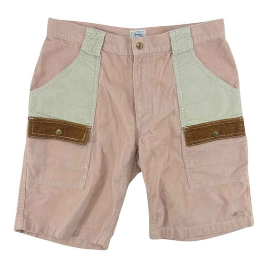 Pherrow's フェローズ コーデュロイ ブッシュ ショーツ  ショートパンツ ピンク系 L/G【中古】