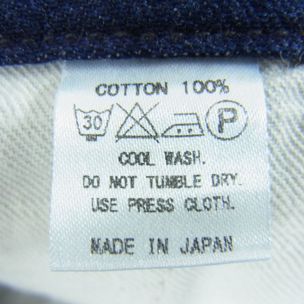 Pherrow's フェローズ SHORT PANTS ショートパンツ インディゴブルー系 L/G【中古】