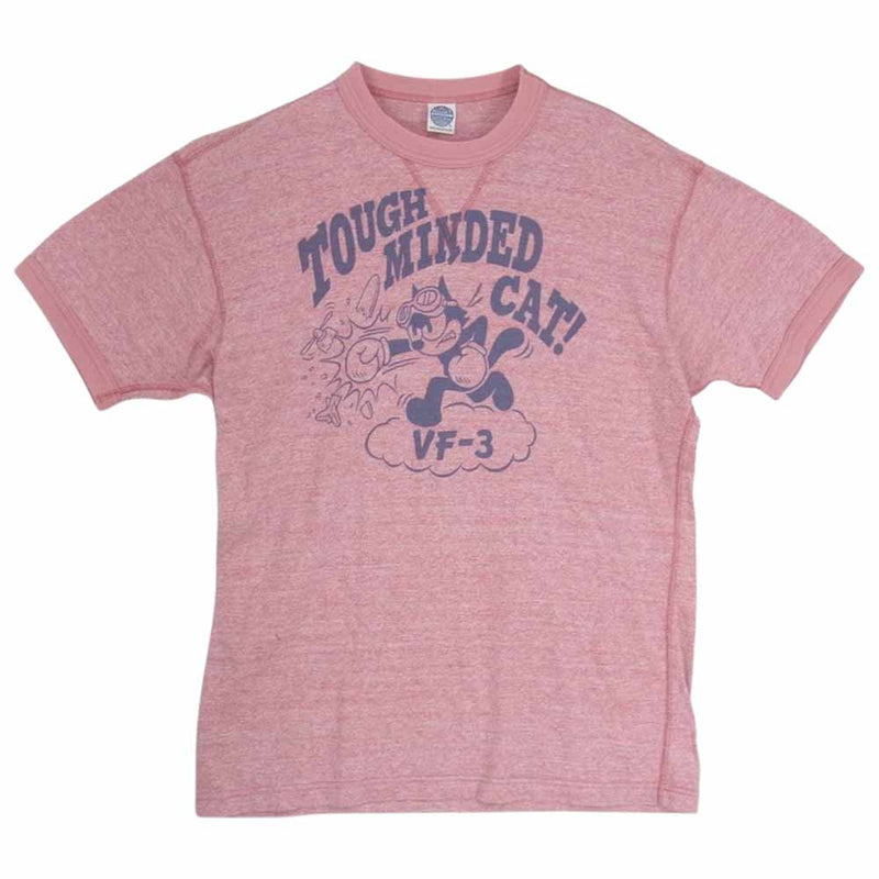 TOY'S McCOY トイズマッコイ フィリックス プリント 半袖 TEE Tシャツ レッド系 M【中古】