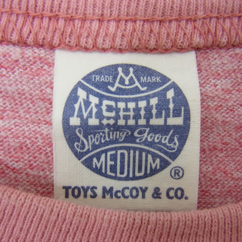 TOY'S McCOY トイズマッコイ フィリックス プリント 半袖 TEE Tシャツ レッド系 M【中古】