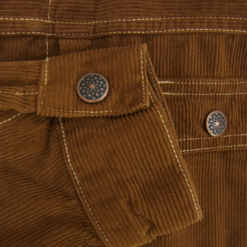 Pherrow's フェローズ Lot100 コーヂュロイ トラッカー ジャケット ブラウン系 40【中古】