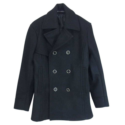 Pherrow's フェローズ POJ1 P-COAT ピーコート  ブラック系 40【中古】