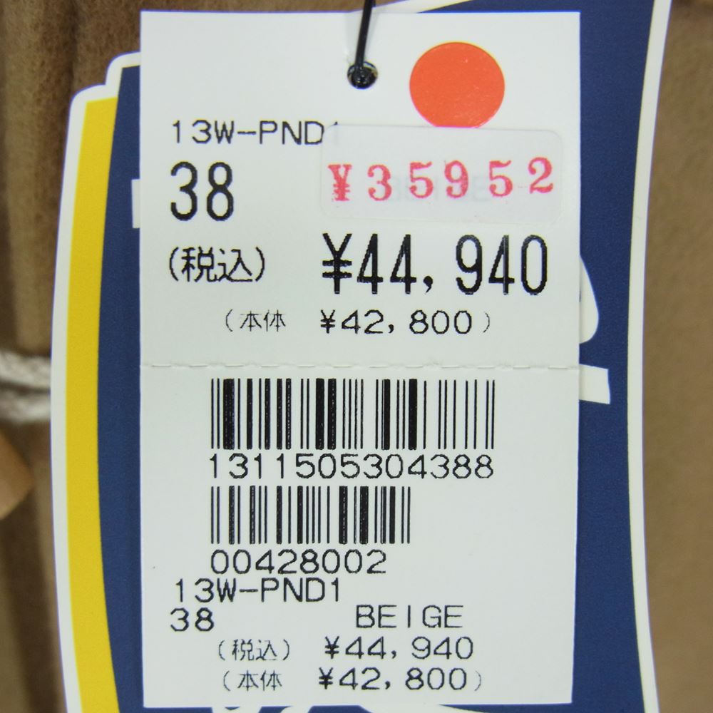 Pherrow's フェローズ 13W-PND1 ミドル丈 ダッフルコート ブラウン系 38【美品】【中古】