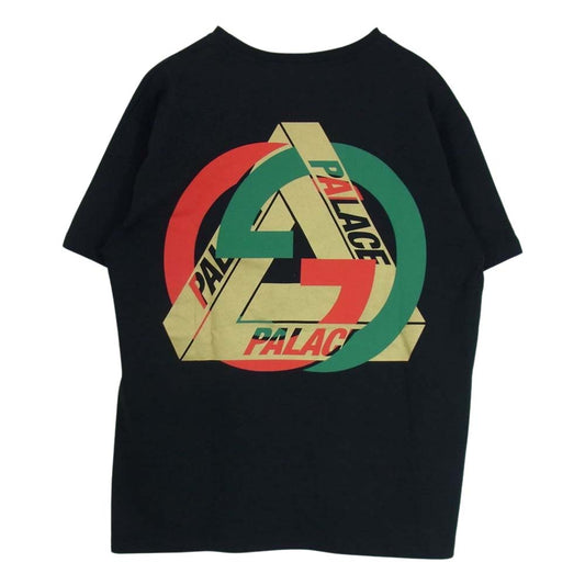 GUCCI グッチ ×PALACE パレス 22AW 548334 XJE1C Printed Heavy Cotton Jersey プリンテッド ヘビー コットン Tシャツ ブラック系 M【新古品】【未使用】【中古】