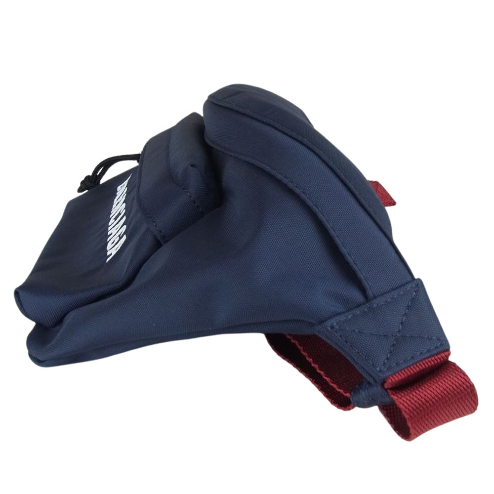 BALENCIAGA バレンシアガ 552770 4370 ウィール ベルトバッグ ボディバッグ ネイビー系【中古】