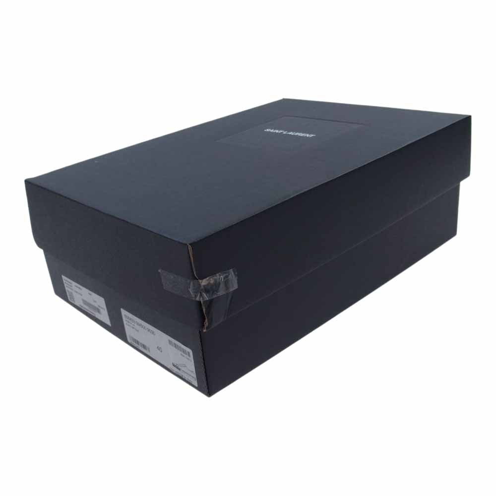 SAINT LAURENT サンローラン  606833 0M500 ANDY SNEAKERS アンディ スニーカー レザー ローカット スニーカー 靴  ホワイト系 40【中古】