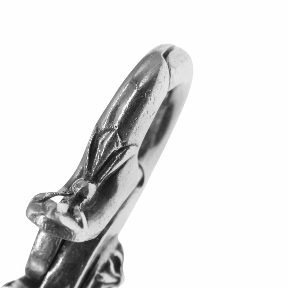 CHROME HEARTS クロムハーツ（原本無） QUICK CLIP CROSS BALL クイッククリップ クロスボール シルバー クリップ シルバー系【中古】