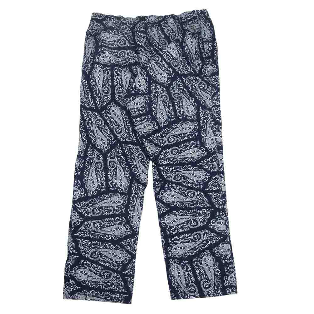 A.P.C. アーペーセー 24166-1-55081 総柄 イージーパンツ  ネイビー系 L【中古】
