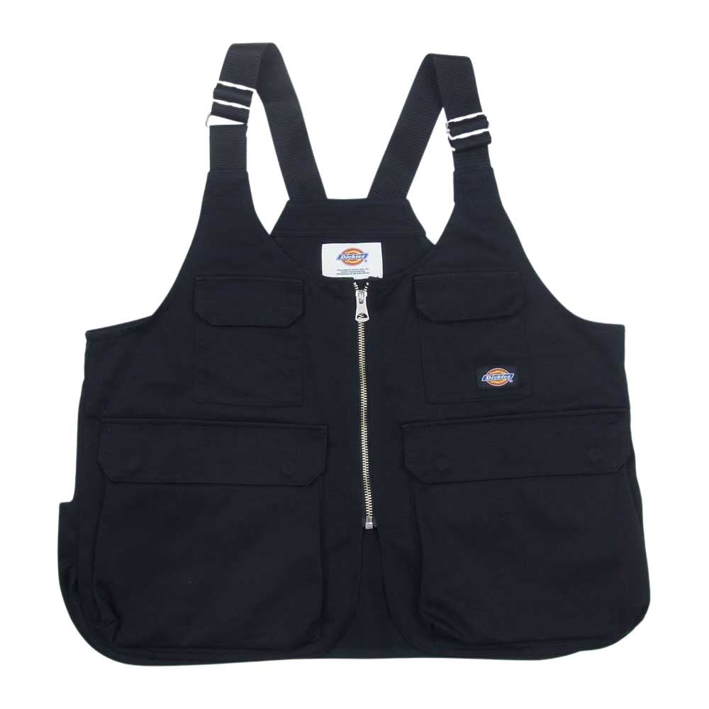 Dickies ディッキーズ 212M10NU01 ユーティリティ ベスト ブラック系 F【中古】