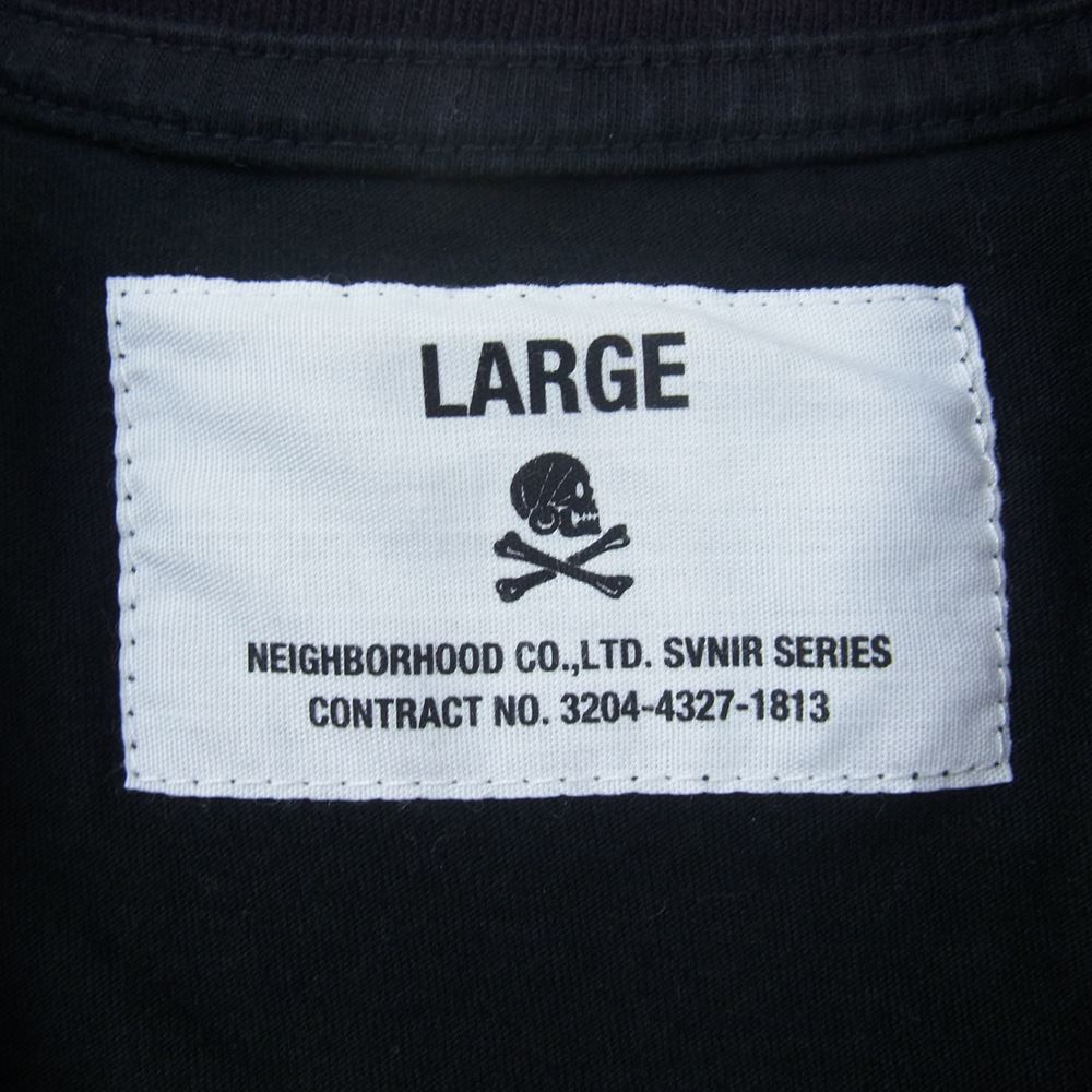 NEIGHBORHOOD ネイバーフッド CRAFT WITH PRIDE 東京 プリント TEE 半袖 Tシャツ ブラック系 L【中古】