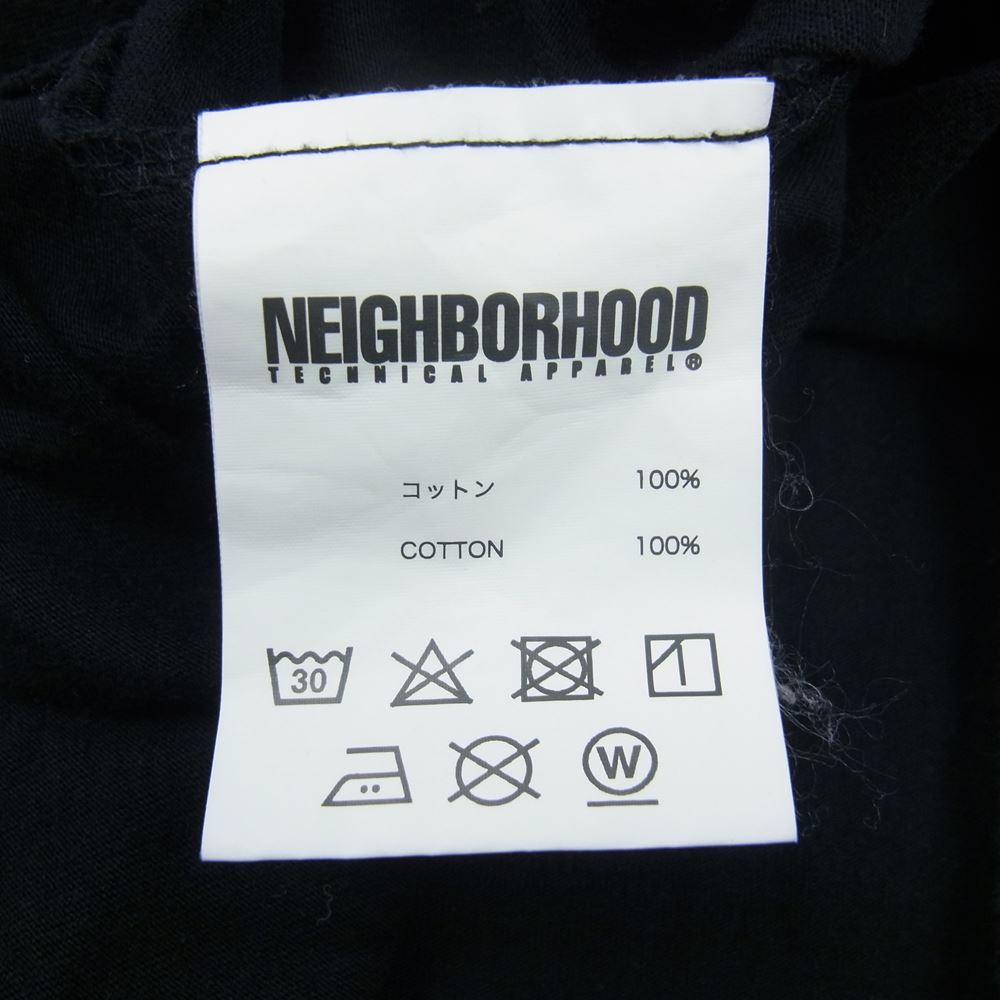 NEIGHBORHOOD ネイバーフッド CRAFT WITH PRIDE 東京 プリント TEE 半袖 Tシャツ ブラック系 L【中古】