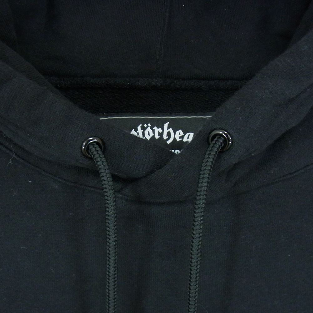 NEIGHBORHOOD ネイバーフッド 20AW   202UWMHN-CSM01S × MOTORHEAD MOTORHEAD NHMH プリント プルオーバーパーカー スウェット パーカー ブラック系 M【中古】
