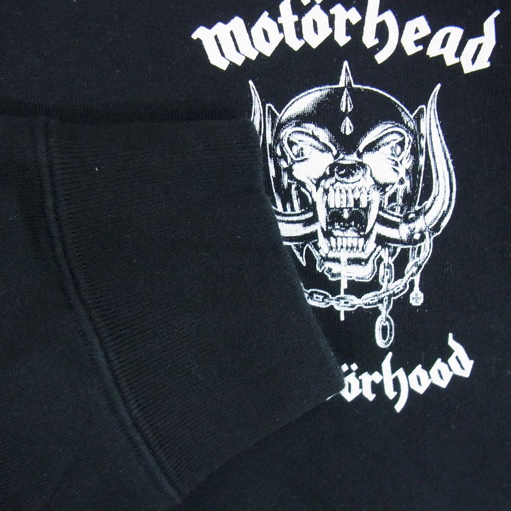 NEIGHBORHOOD ネイバーフッド 20AW   202UWMHN-CSM01S × MOTORHEAD MOTORHEAD NHMH プリント プルオーバーパーカー スウェット パーカー ブラック系 M【中古】