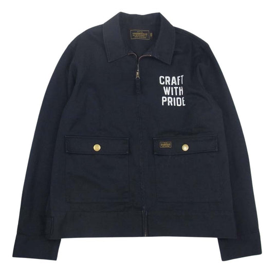 NEIGHBORHOOD ネイバーフッド 14AW 142SPNH-JKM01 SUNOCO/EC-JKT ワーク ジャケット ブラック系 L【中古】