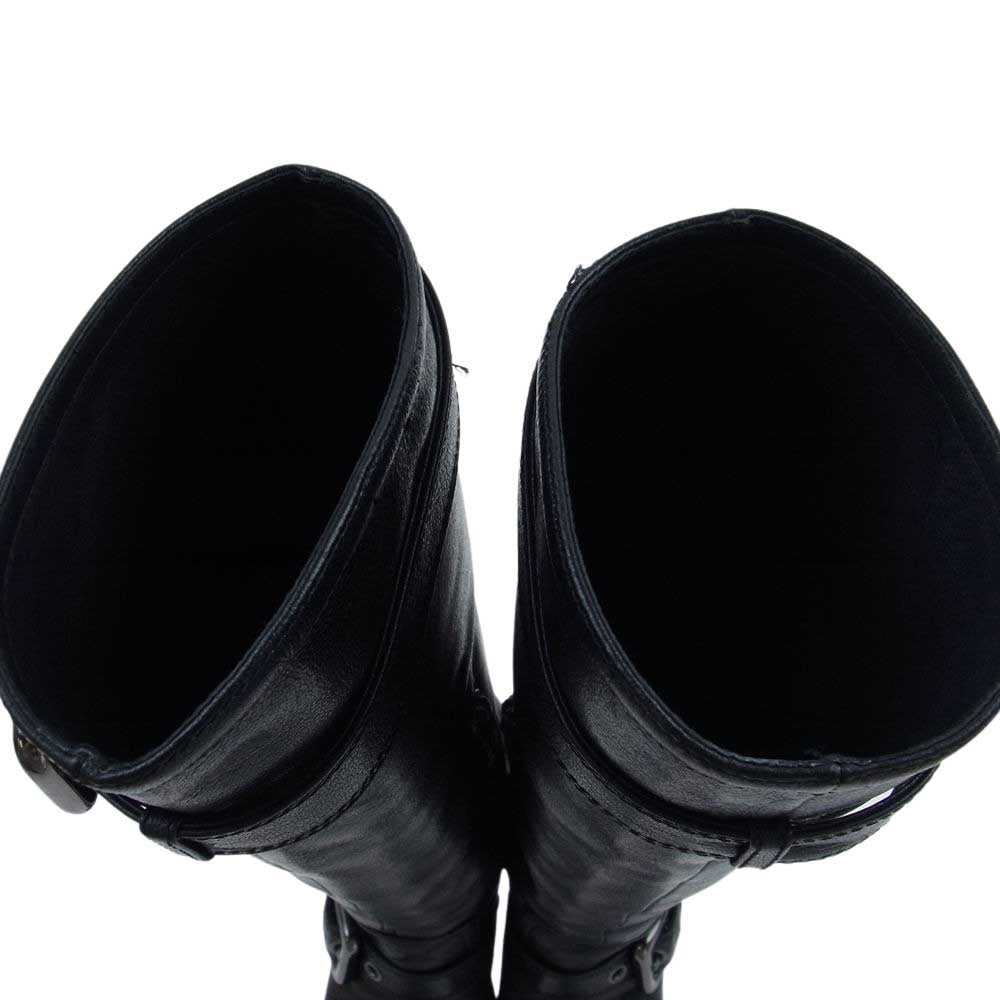 【美品】バーバリーブルーレーベル ロングブーツ BURBERRY BLUE LABEL バーバリーブルーレーベル レザー ロング ブーツ