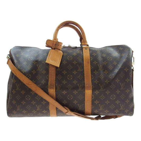 LOUIS VUITTON ルイ・ヴィトン M41426 キーポル バンドリエール50 ボストン ショルダー バッグ  ブラウン系【中古】