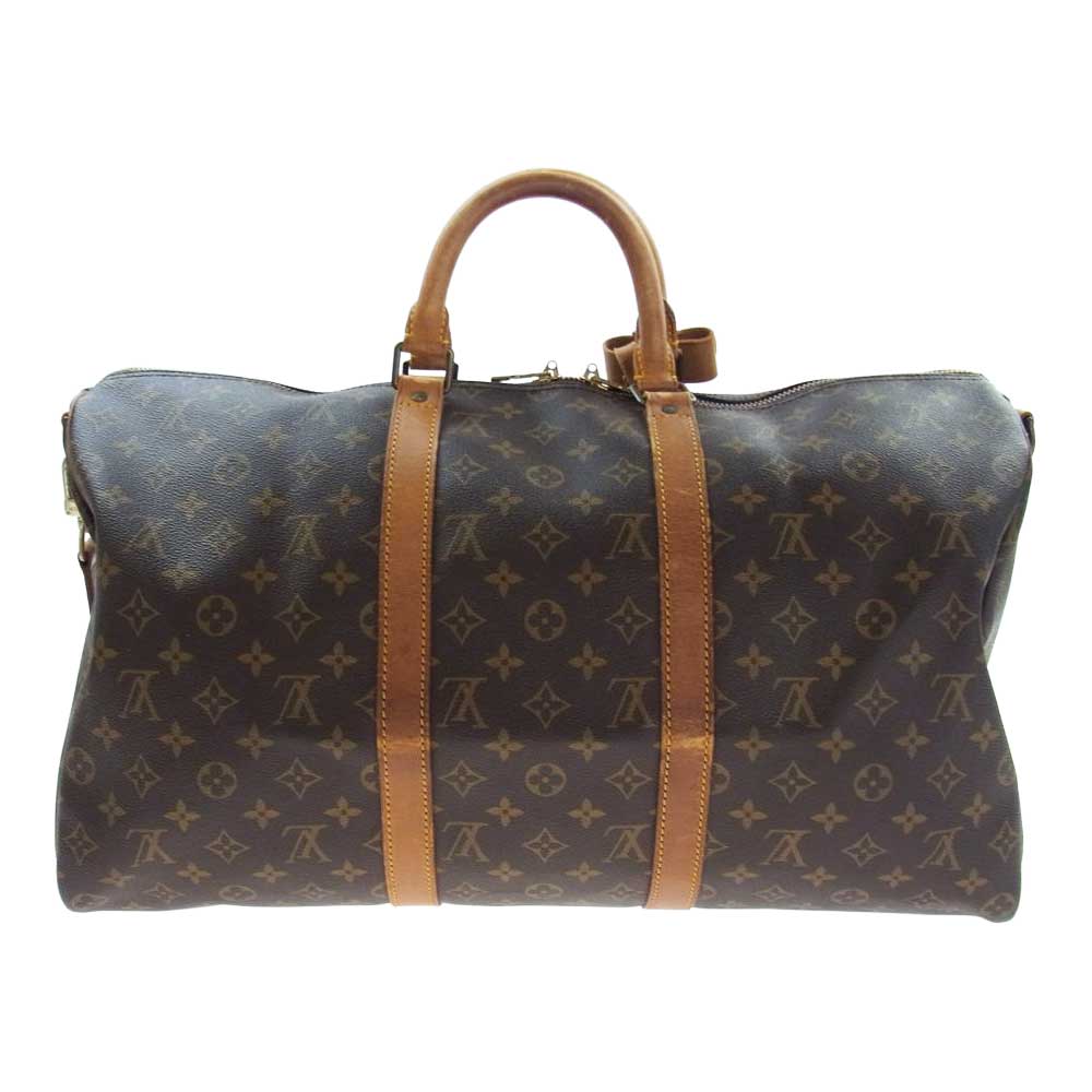 LOUIS VUITTON ルイ・ヴィトン M41426 キーポル バンドリエール50 ボストン ショルダー バッグ  ブラウン系【中古】