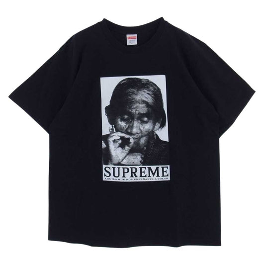 Supreme シュプリーム 19AW  Aguila tee アギラ プリント TEE 半袖 Tシャツ ブラック系 L【中古】