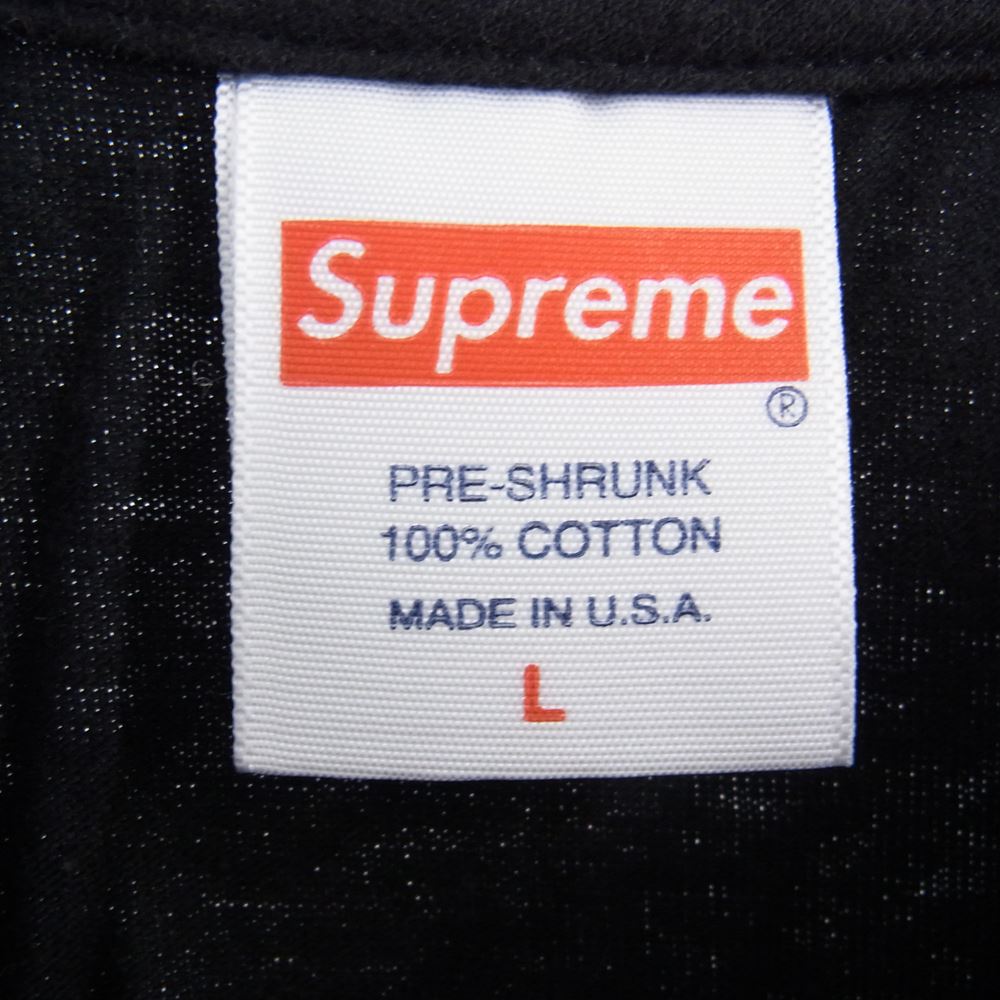 Supreme シュプリーム 19AW  Aguila tee アギラ プリント TEE 半袖 Tシャツ ブラック系 L【中古】