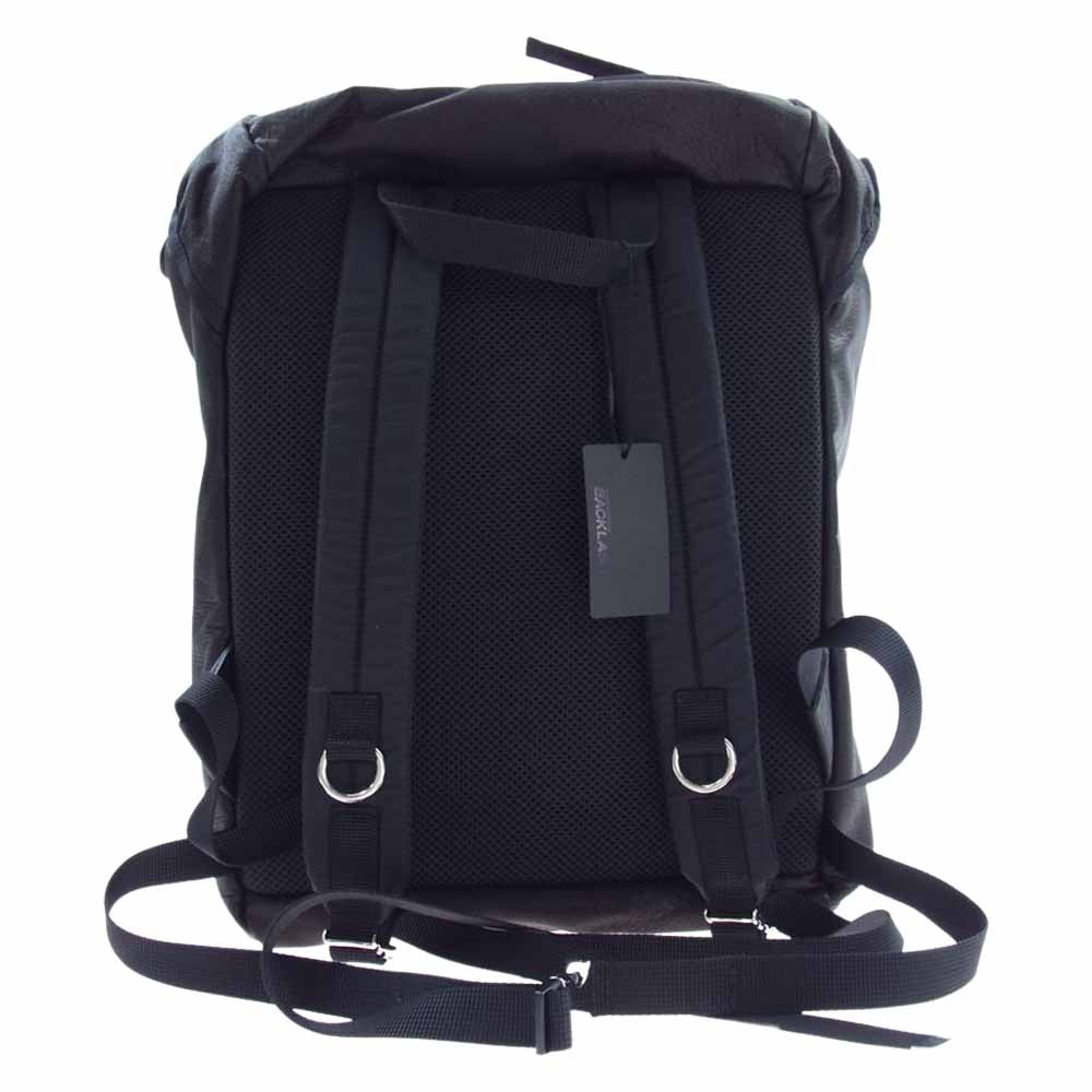 ISAMUKATAYAMA BACKLASH イサムカタヤマバックラッシュ 235-01 ジャパンステアレザー PATTEIENCE リュックサック バックパック ブラック系【新古品】【未使用】【中古】