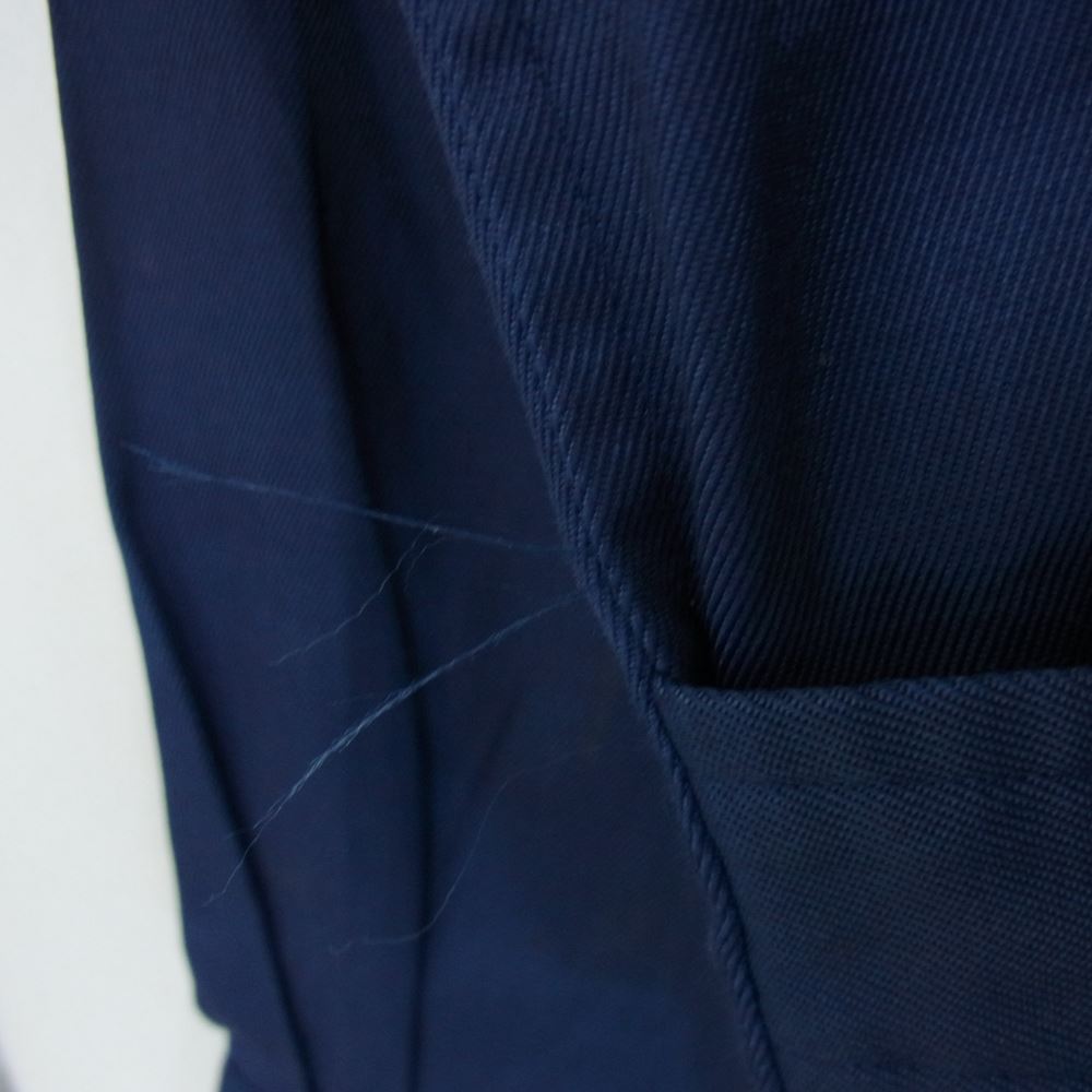 コムデギャルソンシャツ フランス製 D-TK9210 ラウンドカラー スウィング トップ  フルジップジャケット ブルー系 M【中古】