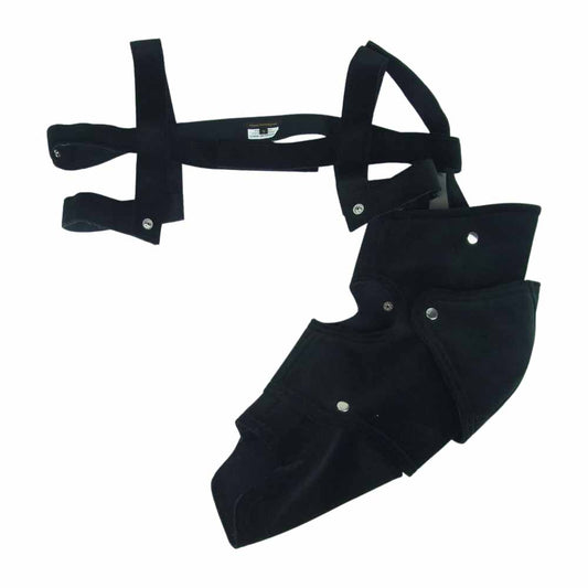 COMME des GARCONS コムデギャルソン 本ライン GR-K807 ベロア アームアーマー ハーネス ブラック系 S【中古】