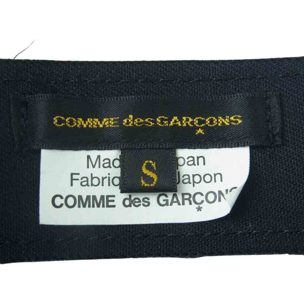 COMME des GARCONS コムデギャルソン 本ライン GR-K807 ベロア アームアーマー ハーネス ブラック系 S【中古】