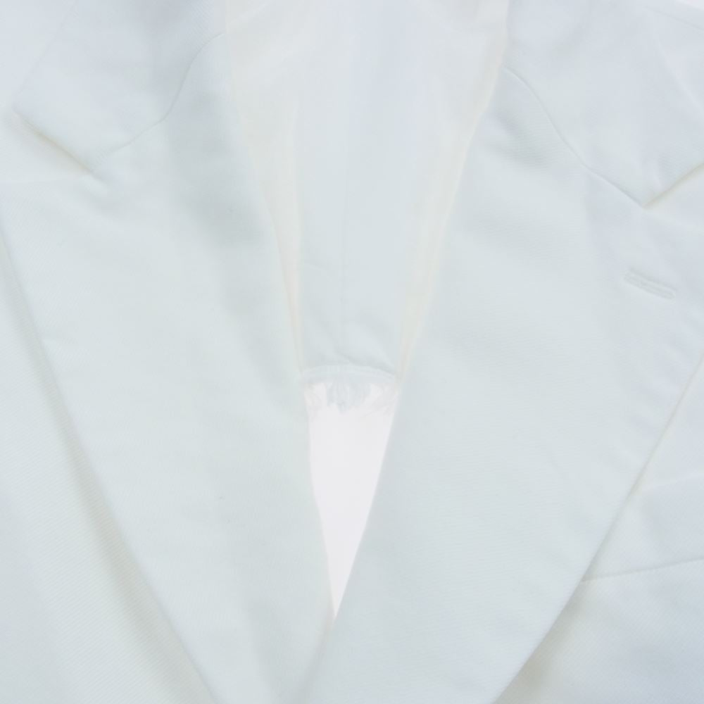 COMME des GARCONS HOMME PLUS コムデギャルソンオムプリュス 18AW ホワイトショック期 PB-J067 背面カッティング テーラード ジャケット ホワイト系 S【中古】