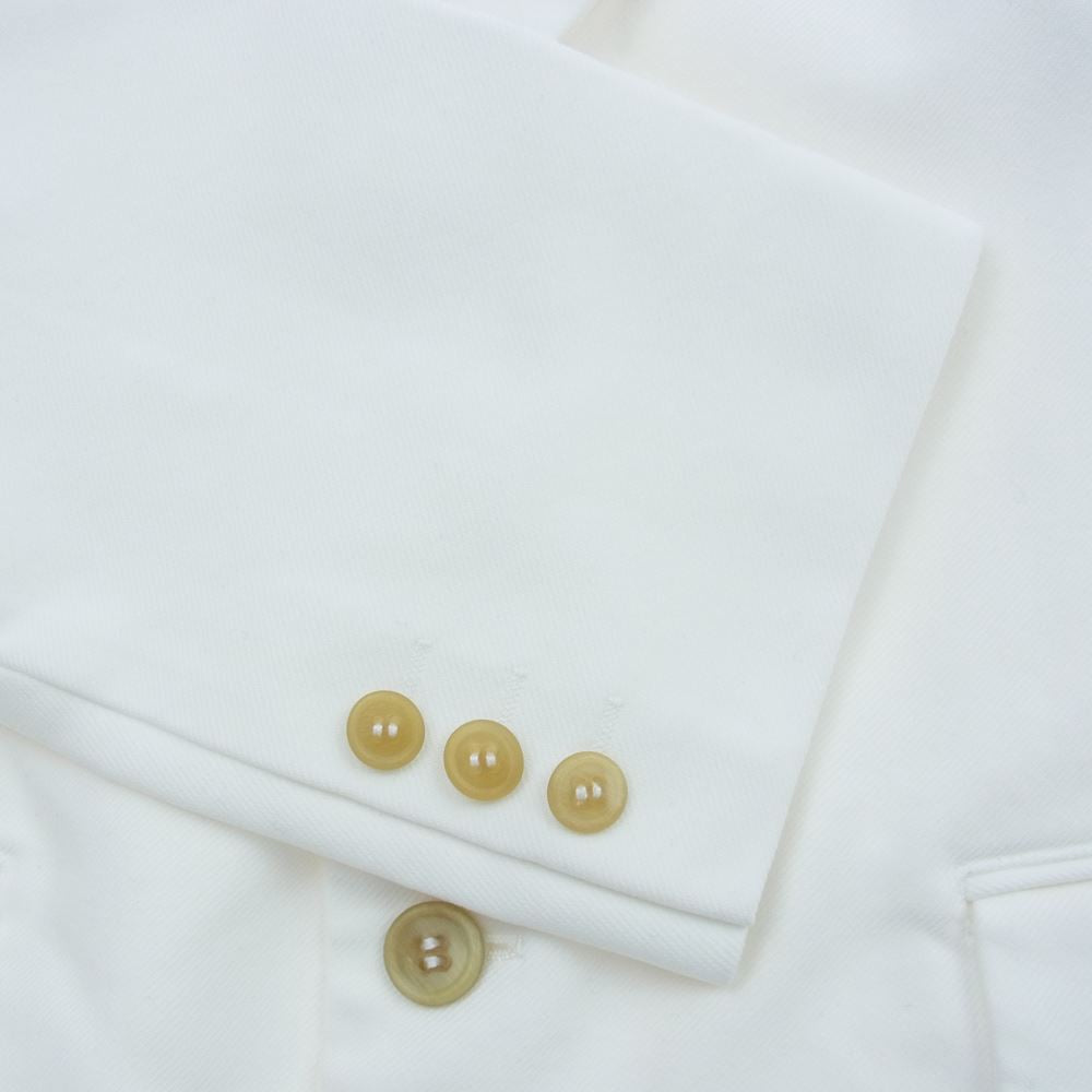 COMME des GARCONS HOMME PLUS コムデギャルソンオムプリュス 18AW ホワイトショック期 PB-J067 背面カッティング テーラード ジャケット ホワイト系 S【中古】