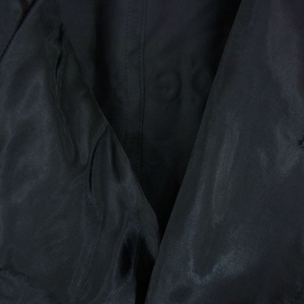 COMME des GARCONS HOMME PLUS コムデギャルソンオムプリュス 22SS 花の存在期 PI-J052 oversized cupro blazer バックローズ プリント キュプラ オーバーサイズ ジャケット ブラック系 S【中古】