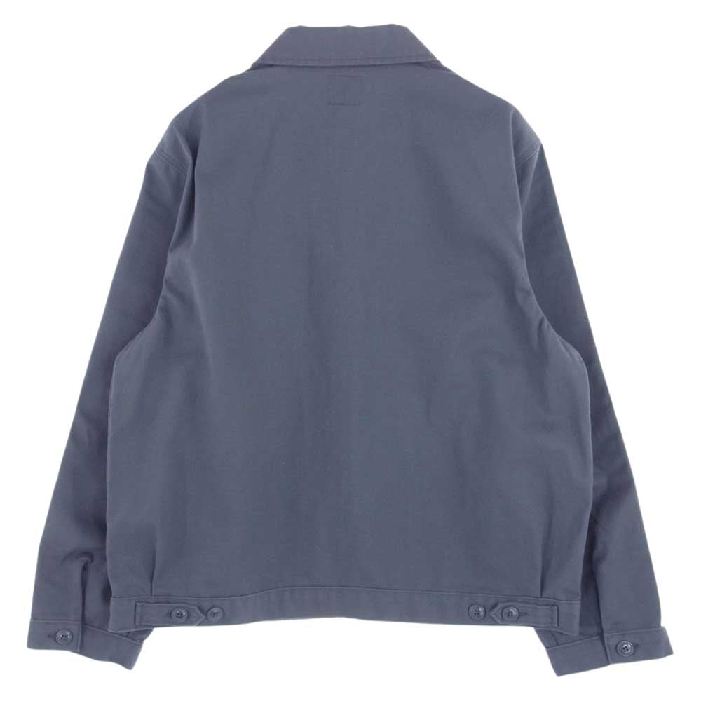 Supreme シュプリーム × Dickies ディッキーズ 22SS Stripe Eisenhower Jacket ストライプ ジャケット ブルゾン グレー系 ブラック系 L【中古】