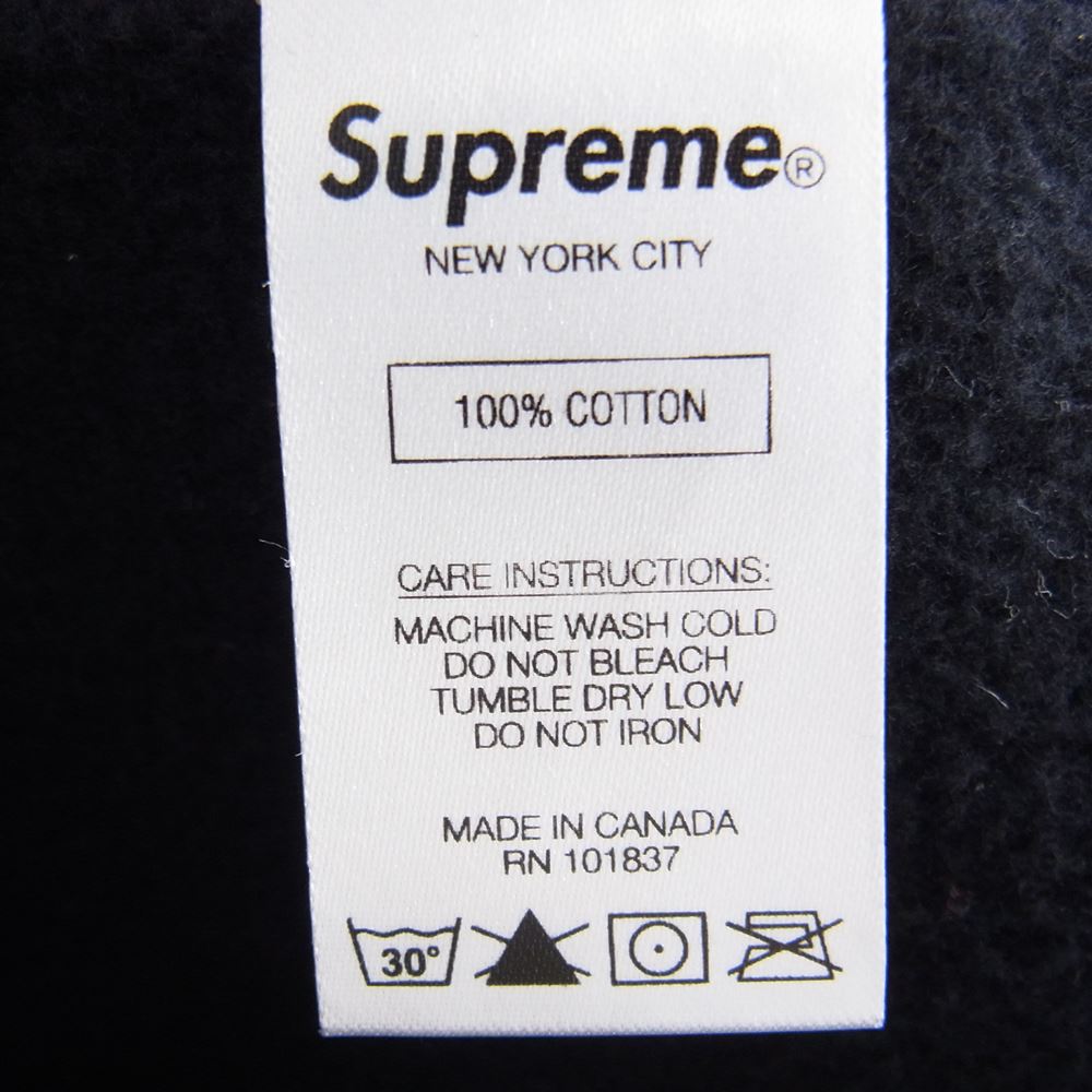 Supreme シュプリーム 19AW Bandana Box Logo Hooded Sweatshirt バンダナ ボックス ロゴ フーディー パーカー  ブラック系 M【中古】