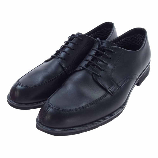 REGAL リーガル 36CL Uチップ GORE-TEX ゴアテックス 防水 ビジネス シューズ ブラック系 25EEE【中古】