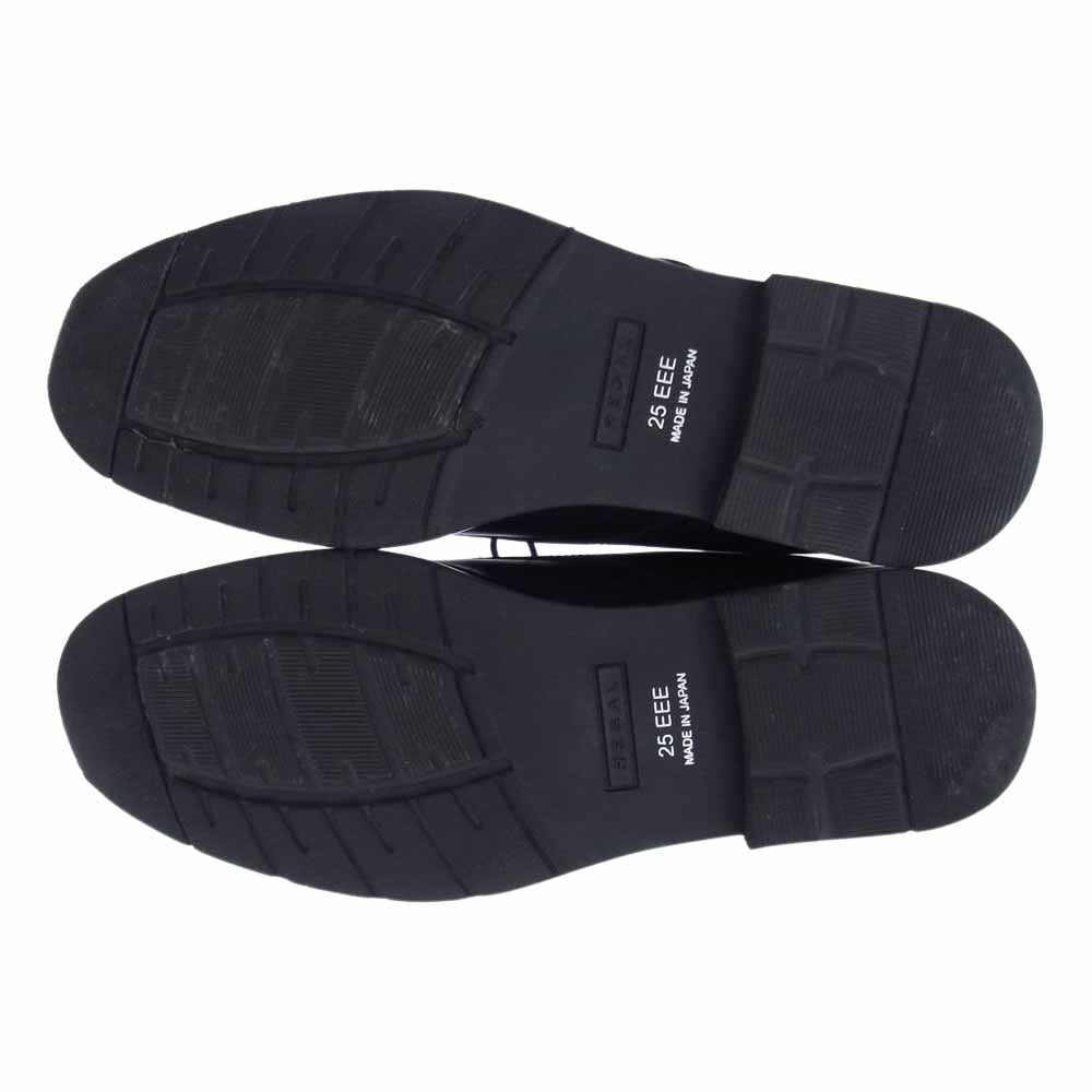 REGAL リーガル 36CL Uチップ GORE-TEX ゴアテックス 防水 ビジネス シューズ ブラック系 25EEE【中古】