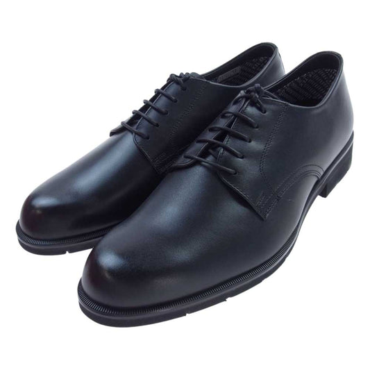 REGAL リーガル 34CL プレーントウ GORE-TEX ゴアテックス 防水 ビジネス シューズ ブラック系 25EEE【新古品】【未使用】【中古】