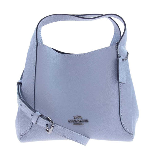 COACH コーチ 78800 ハドリー ホーボー 21 レザー 2WAY ショルダー ハンドバッグ ブルー ブルー系【美品】【中古】