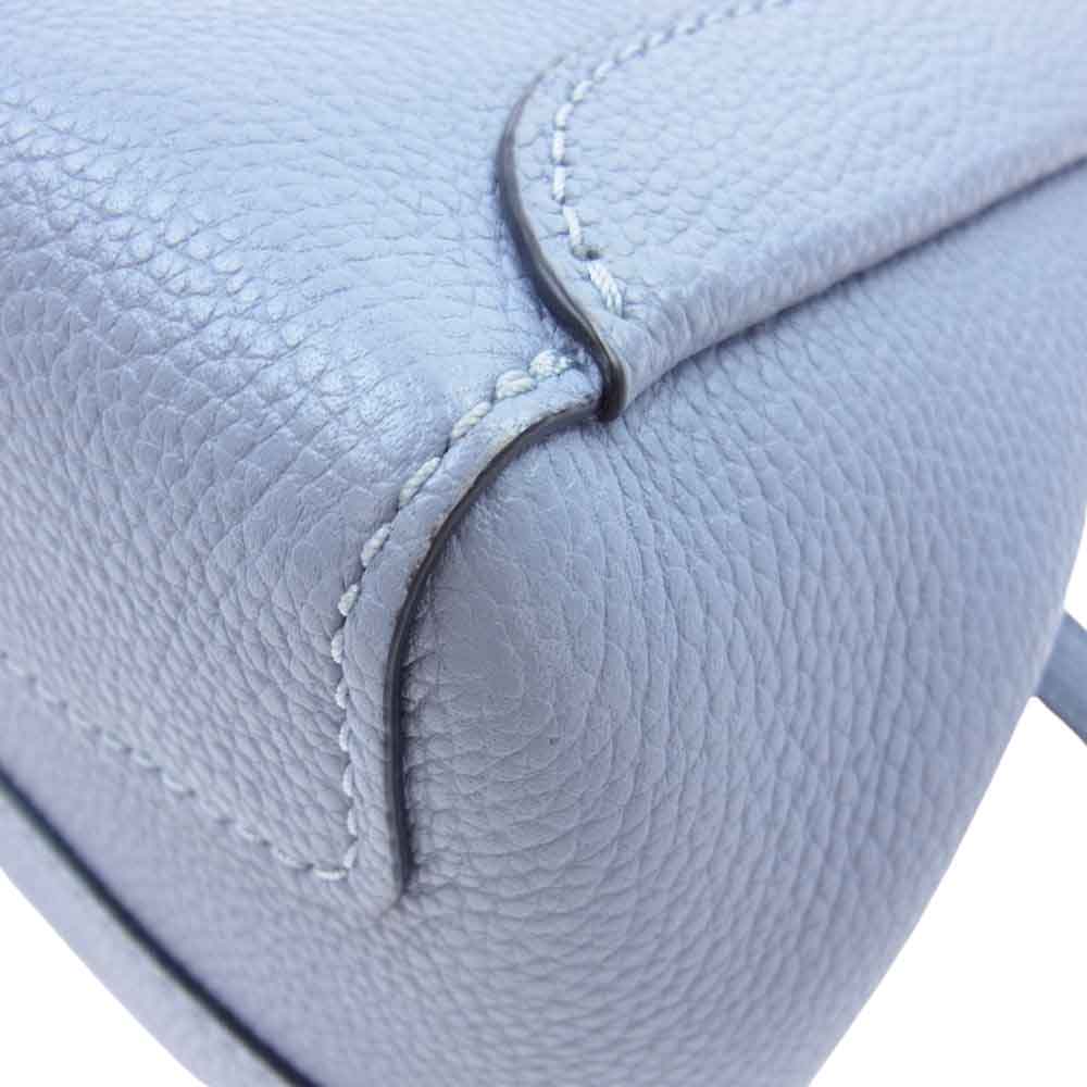 COACH コーチ 78800 ハドリー ホーボー 21 レザー 2WAY ショルダー ハンドバッグ ブルー ブルー系【美品】【中古】