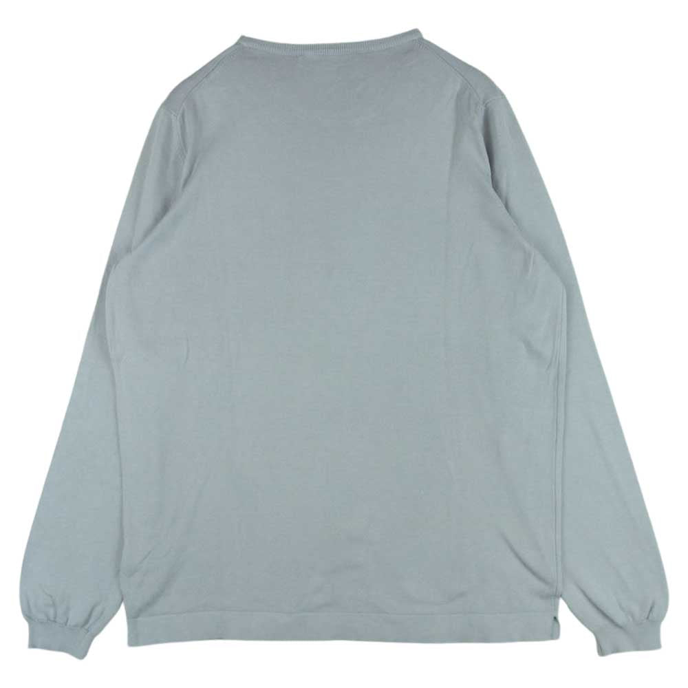 グランサッソ コットン ニット イタリア製 グレー系 50【中古】