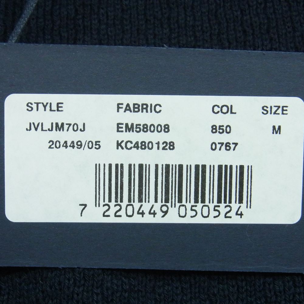 LARDINI ラルディーニ 2116-ALJM70J008 ブートニエール付き ニット ジャケット イタリア製 ダークネイビー系 M【中古】