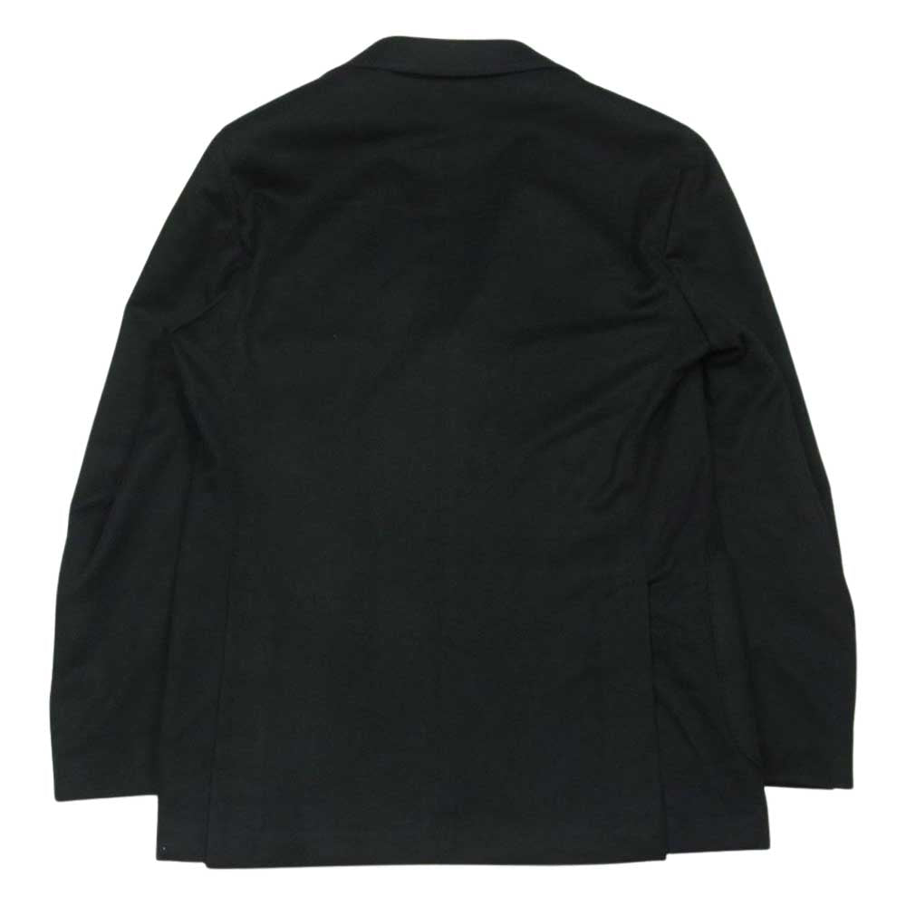 LARDINI ラルディーニ JW6000AQ カシミヤ混 ウール シングル テーラード ジャケット ブラック系 48【美品】【中古】